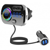 MP3-плеер BC49BQ QC3.0 Fast для авто зарядное устройство голосовое управление Bluetooth Handsfree