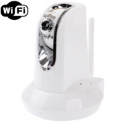 Беспроводная инфракрасная IP-камера с WIFI, 0,3 мегапикселя, функцией обнаружения движения и ночного видения