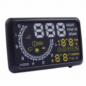 W02 автомобиля HUD головой вверх дисплей 5.5inch 12v рабочее напряжение с OBDII интерфейс