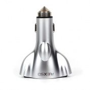 Автомобиль Bluetooth гарнитура двойной 3.4a USB автомобильное зарядное устройство R20 rexso