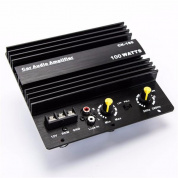 100W 12v сплава корпус автомобиля алюминиевый стерео аудио усилитель мощности плата
