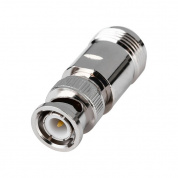 Nickel Plated UG-255 / U BNC Plug к разъему UHF разъема