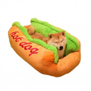 Горячий Собака Форма Pet Матрас Щенок Кот Soft И Грязная Кровать Любимчика S LSize