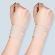 1 пара EADEN Sports Wrist Guard Тонкий чехол на запястье для восстановления растяжений йоги, размер: S (цвет кожи)