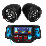 Мотоцикл Руль MP3 Balck Динамики Аудио Система USB SD FM с функцией Bluetooth
