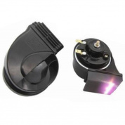 12V 10A 110db 50W мотоцикл Уличные рога с LED Лампа Сталь