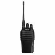 iMAN WT02 Профессиональная портативная двусторонняя радиостанция Walkie Talkie UHF 400-470MHz 5W 16CH, расстояние разговора: 3–4 км (черный)