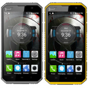Кен-да proofings Xin W9 6.0 дюйма IP68 водонепроницаемый mtk6753 окта ядро ​​4g смартфон - Серый+Черный