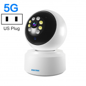 ESCAM PT200 HD 1080P Двойной диаметра Wi-Fi IP-камера, поддержка ночного видения / обнаружения движения / автоматическое отслеживание / TF Card / двусторонняя аудио, US Plugc