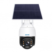 ESCAM QF724 3-мегапиксельная 24-часовая запись в облачное хранилище PT 4G PIR Alarm IP-камера с панелью солнечных батарей, европейские диапазоны сигналов