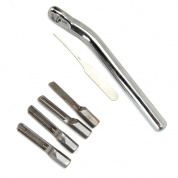 Инструмент с ручкой 4pcs ключа биты masterkey замка