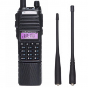BaoFeng UV-82T Трехдиапазонная двусторонняя радиосвязь с двойной антенной Портативная рация, вилка европейского стандарта