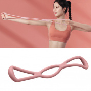 Рисунок 8 Рука Рейтянка Фитнес Открытое плечо TPR Yoga Band (Pink)