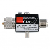 CA-35RS PL259 So239 Walkie Talkie Радио повторитель Коаксиальный молния антенна Protector