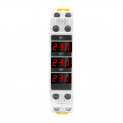 SINOTIMER SDM010 Трехфазный цифровой вольтметр переменного тока с модульной шиной, электронные приборы