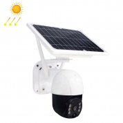 T23 2288 x 1288P Full HD Solar Powered Wi-Fi камера, поддержка PIR-тревоги, ночное видение, двухсторонний аудио, TF-карта