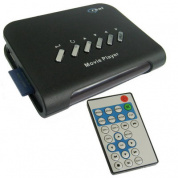 RM Movie Player с пультом дистанционного управления, поддержка карт SD / MMC, USB-накопитель