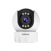 SriHome SH046 4,0 миллиона пикселей FHD Беспроводная система домашней безопасности с низким энергопотреблением (вилка европейского стандарта)