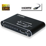 Full 1080P HDMI RM / RMVB / MKV HD медиаплеер / USB2.0 HOST / SD / MMC Card reader