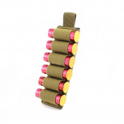 CHUSUN Tactical Hook Tie 6 Вращающиеся стойки патрон Вставьте карту Strip назад Калибр 12 Наклейка
