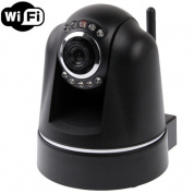 Беспроводная инфракрасная IP-камера с Wi-Fi, 0,3 мегапикселя, обнаружением движения и функцией ночного видения / размерного кода
