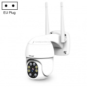 Sricam SP028 1080P HD Наружная PTZ-камера, поддержка двустороннего звука / обнаружения движения / обнаружения гуманоидов / цветного ночного видения / TF-карты