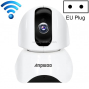 ANPWOOO-YT003 2.0 MEGA 3.6MM объектив широкоугольный угол 1080P Smart WiFi камера монитора, поддерживающую ночное видение & TF-карту, штекер EU