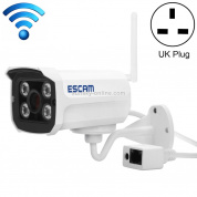 ESCAM Brick QD900 Mini HD 1080P H.264 Dual Stream 2.0MP Network WiFi IR-Bullet Camera (UK Plug)