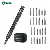 SATA 25PCS Ручка Наборы отверток Магнитные Multi-Bits Ремонт Инструмент Набор 05108 Обустройство дома Набор