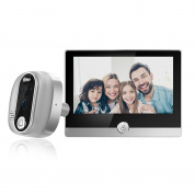 W1 4,3-дюймовый 1080P Wi-Fi Smart Visual Electronic Doorbell Support PIR Motion Detection