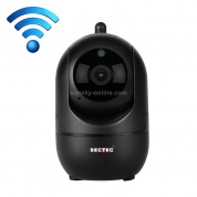 Черная камера Внутренняя домашняя Беспроводная Wi-Fi Интеллектуальная автоматическая камера слежения HD сетевая камера наблюдения