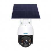 ESCAM QF724 3-мегапиксельная 24-часовая запись в облачное хранилище PT 4G PIR Alarm IP-камера с солнечной панелью, диапазоны сигнала AU