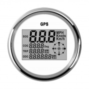 85 мм Водонепроницаемы GPS Цифровой Спидометр Датчик Одометра Для Авто Авто Грузовик Морской мотоцикл