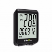 Bikevee Б-1507 беспроводной 15 Функции LCD Цифровой компьютер для контроля велосипеда велосипеда с одометром
