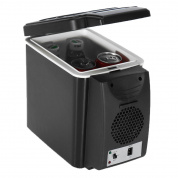 6L 12V 37W Температура охлаждения тепла от 5 ℃ до 65 ℃ Mini Hot And Cold Black Авто Холодильник