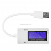 KWS-1705B USB цифровой дисплей Тестер напряжения тока, DC 4-30V, 0-5A, 0-150 Вт