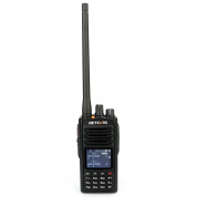 Retevis RT52 136-174 МГц + 400-470 МГц 4000CHS Цифровой двойной двухсторонний радиопродукты Walkie Talkie с функцией GPS (черный)