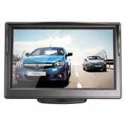 5 дюймовый TFT LCD автомобиля монитор+CMOS водонепроницаемая ночного видения камера заднего вида