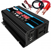 Авто инвертор 12V-220V / 110V модифицированный синусоидальный преобразователь с экраном LCD Dual USB 8 4000W