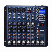 SMR8 Bluetooth USB запись 8 каналов (4 моно + 2 стерео) 16 DSP церковная школа караоке вечерние USB DJ микшер