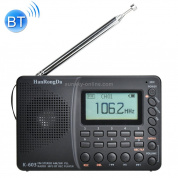 K-603 Portable FM / AM / SW Full Band Stereo Radio, поддержка BT и TF карты (черный)