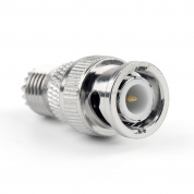 BNC Male + Mini UHF Female Connector Коаксиальный адаптер RF