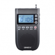 QINGLV QL-518 Портативный Bluetooth-передатчик радио с поддержкой FM / AM / MP3 (черный)