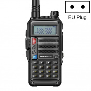 Baofeng BF-UV5R Plus S9 Портативная рация с FM-переговорным устройством, вилка европейского стандарта (черный)