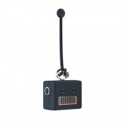 Мини Портативный Робот Bluetooth-динамик с Микрофон Беспроводной Смарт-Динамик - Голубой