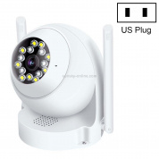 YCC365 Домашняя наружная HD 1080P WiFi Водонепроницаемая IP-камера PTZ, поддержка обнаружения движения / ночного видения (штепсельная вилка США)
