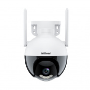 SriHome SH045 2MP DC5V IP66 Водонепроницаемая камера AI с автоматическим отслеживанием ночного видения Wi-Fi HD (вилка европейского стандарта)