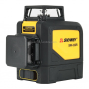 SNDWAY SW-332R Лазерный уровень для покрытия стен и полов 8 линий Красный луч IP54 Водонепроницаемость / пыленепроницаемость (желтый)