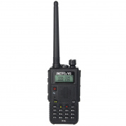 RETEVIS RT5 136-174MHZ + 400-520 МГц 128ч Ручной двусвязки Walkie Talkie, Au Plug (черный)