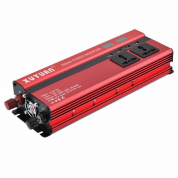 XUYUAN 2000W Авто LED Преобразователь силового инвертора DC 24V в AC 220V 4 Электронные порты USB